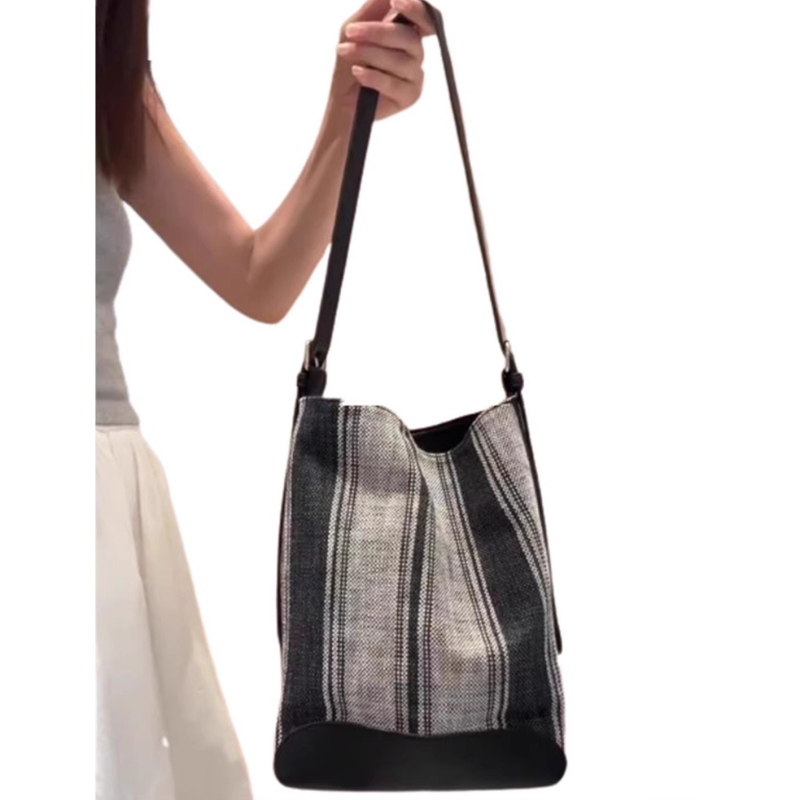 2026 nova ženska bucket torba – svestrana, dojam luksuza, velika kapaciteta, s remenom za rame i crossbody