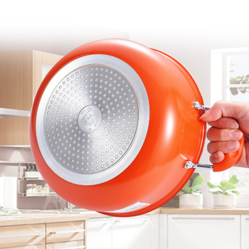 Oală de supă cu două mâneri, antiaderentă, oală pentru lapte, fără fum, pentru hot pot și alte preparate, compatibilă cu inducția.