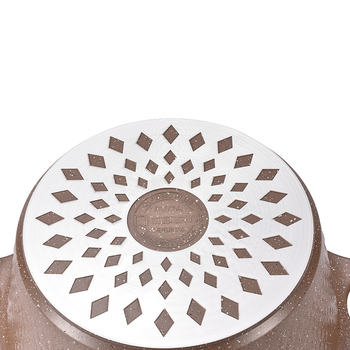 Set de 10 oale pentru supă din piatră Maifan, design marmorat, turnare die-casting