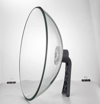 Capac transparent din sticlă pentru oală, cu vizualizare panoramică, sticlă temperată, capac pentru oală cu aburi, design arcuit înalt
