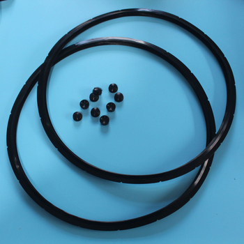 Inel de etanșare din siliconă pentru oală sub presiune, diametrul 335 mm, rezistent la temperaturi înalte, fără miros