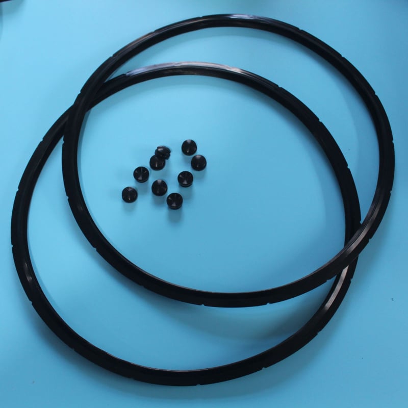 Inel de etanșare din siliconă pentru oală sub presiune, diametrul 335 mm, rezistent la temperaturi înalte, fără miros