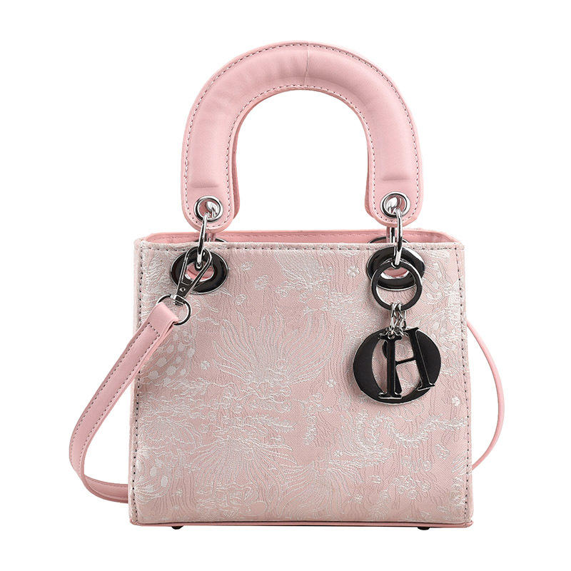 Izšivana ženska torba, 2025, jednostavan retro stil, PU koža, s ručkom za ručno nošenje i remenom preko ramena ili crossbody