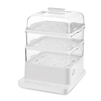 Aburitor electric pentru uz casnic, trei niveluri, capacitate mare, multifunctional, placă de încălzire din oțel inox, control tactil, 220 V