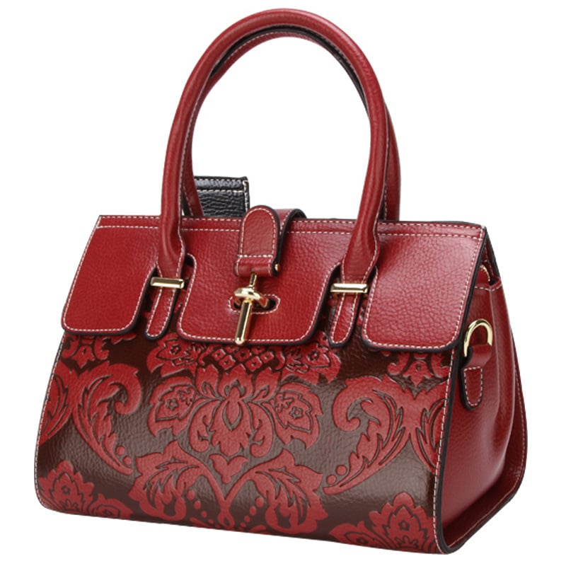 2026 novi model ženske torbice od prave kože – europsko-američki retro crossbody stil, Diana torba, kožna torba za ramena