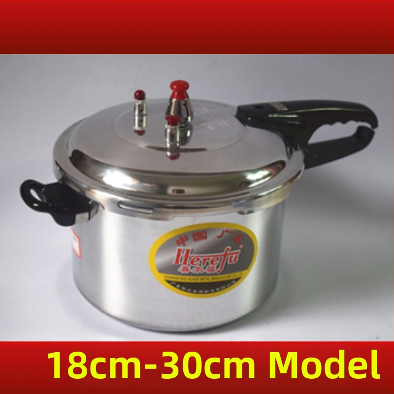 Sherford hliníkový tlakový hrniec, dvojitá bezpečnosť, ekonomický model, priemer 18–32 cm