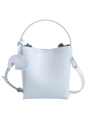 Ženska mini PU bucket torba, urbani minimalistički dizajn, magnetsko zatvaranje, dvije naramenice, svakodnevna upotreba, proljeće 2025