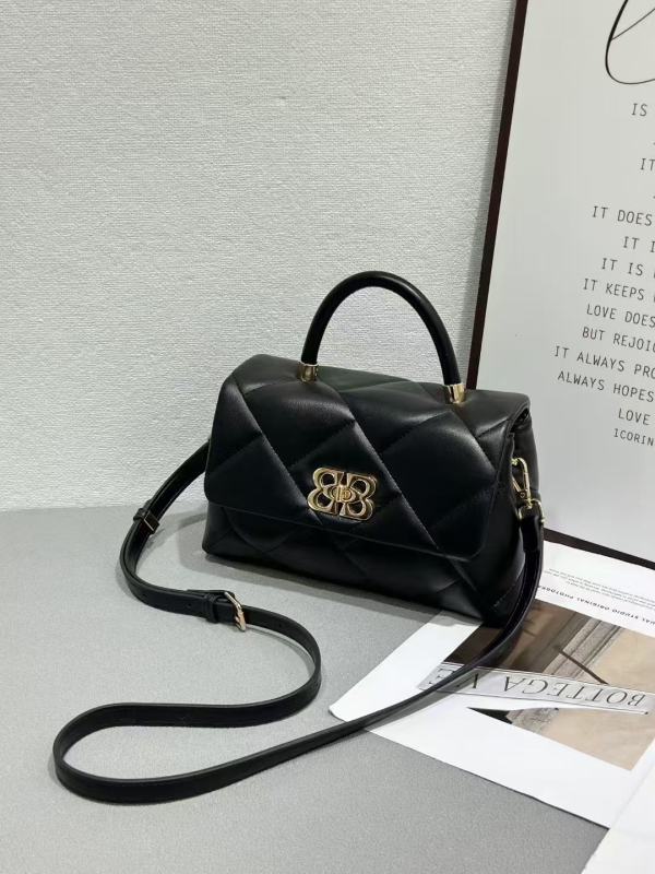 DaiFei kožna torbica, unisex crossbody, s plisiranim uzorkom oblaka, mala kvadratna torba, srednja veličina, proljeće 2025