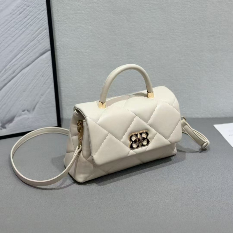 DaiFei kožna torbica, unisex crossbody, s plisiranim uzorkom oblaka, mala kvadratna torba, srednja veličina, proljeće 2025