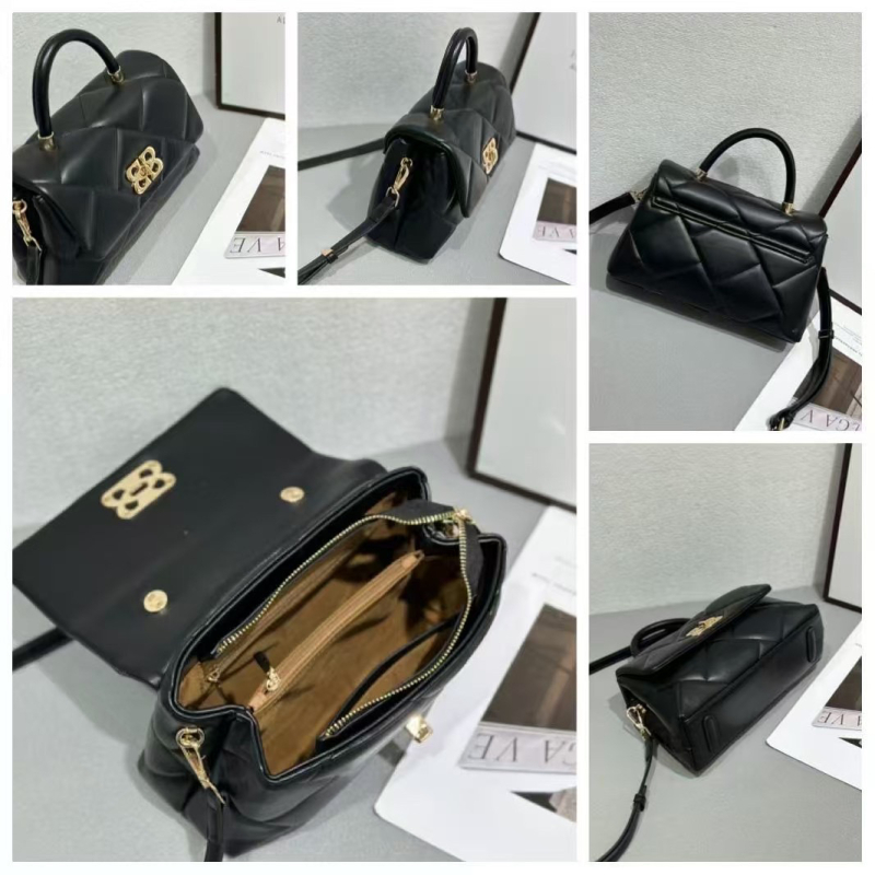 DaiFei kožna torbica, unisex crossbody, s plisiranim uzorkom oblaka, mala kvadratna torba, srednja veličina, proljeće 2025