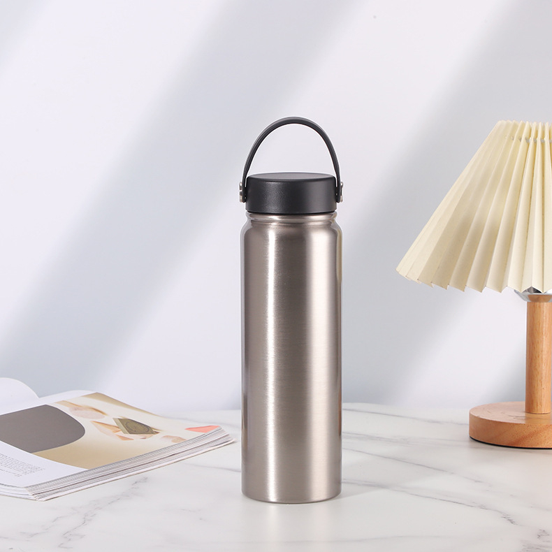 Termos izolat din oțel inoxidabil, 32 oz, pentru activități în aer liber — interior 304, exterior 201, capac filet, gravură personalizabilă