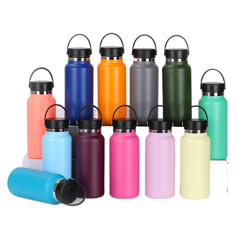 Termos izolat din oțel inoxidabil, 32 oz, pentru activități în aer liber — interior 304, exterior 201, capac filet, gravură personalizabilă
