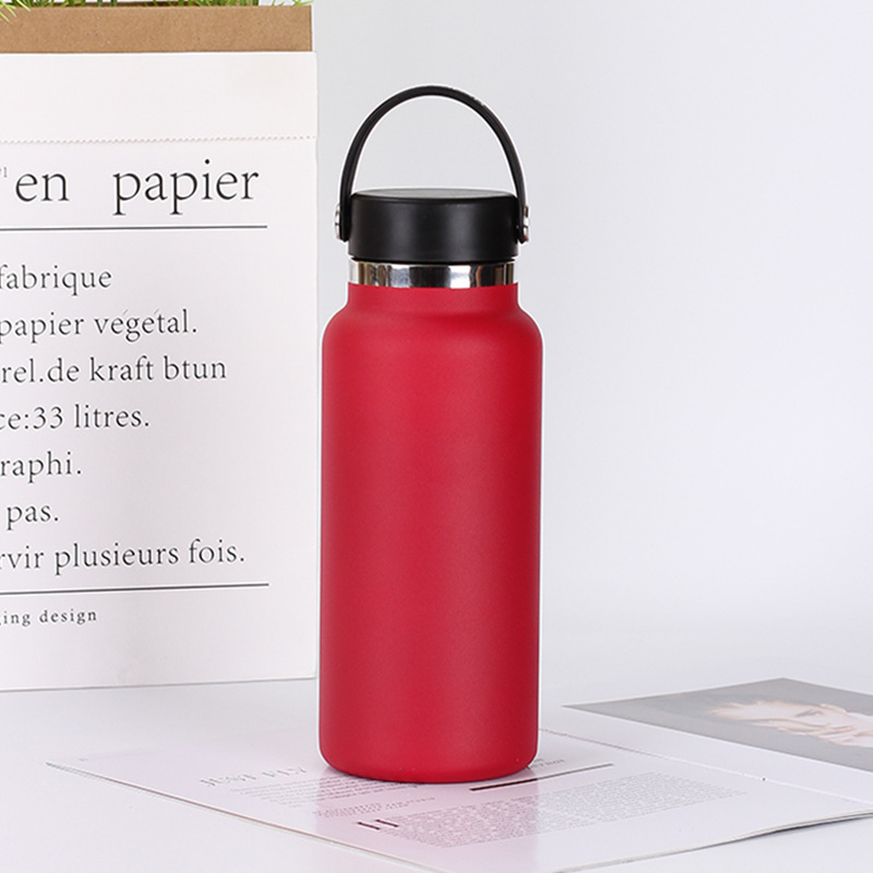 Termos izolat din oțel inoxidabil, 32 oz, pentru activități în aer liber — interior 304, exterior 201, capac filet, gravură personalizabilă
