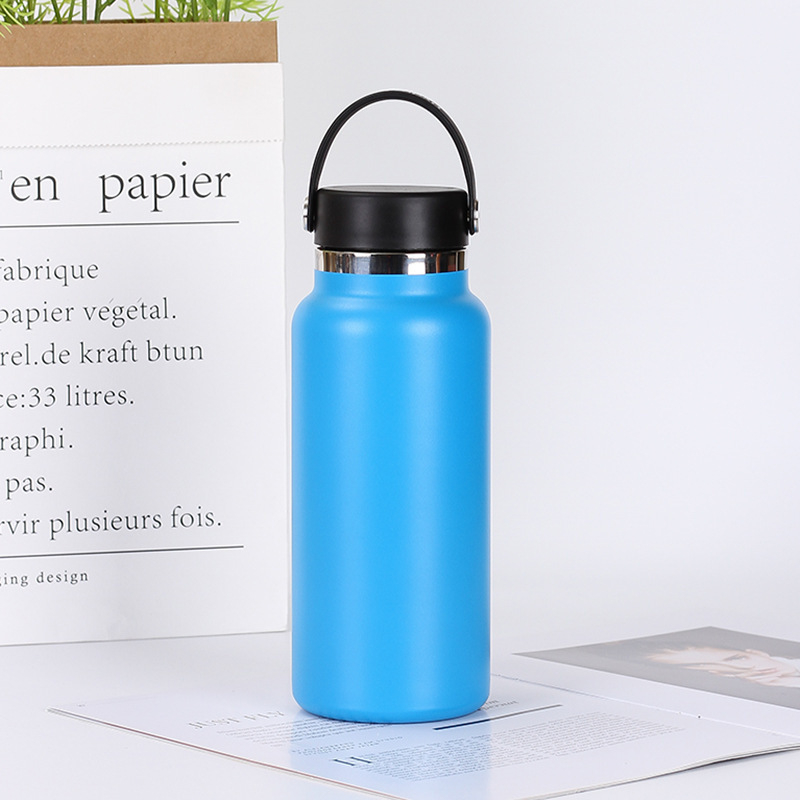 Termos izolat din oțel inoxidabil, 32 oz, pentru activități în aer liber — interior 304, exterior 201, capac filet, gravură personalizabilă