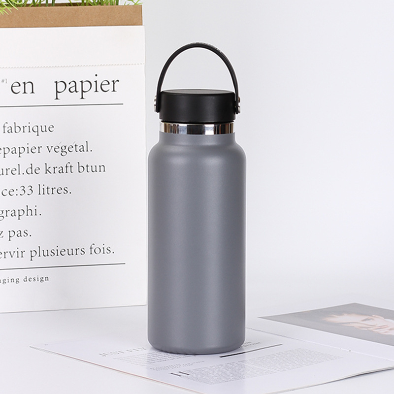 Termos izolat din oțel inoxidabil, 32 oz, pentru activități în aer liber — interior 304, exterior 201, capac filet, gravură personalizabilă