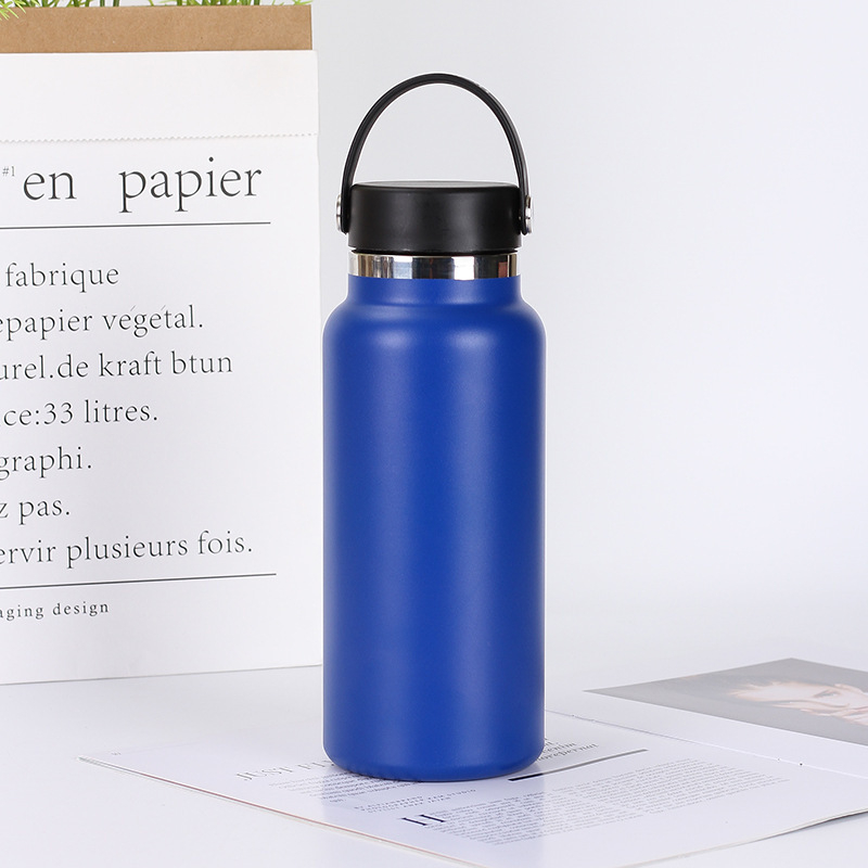Termos izolat din oțel inoxidabil, 32 oz, pentru activități în aer liber — interior 304, exterior 201, capac filet, gravură personalizabilă