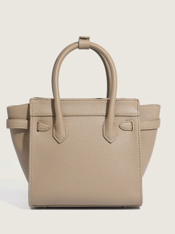 Ženska torba velikog kapaciteta, jednobojna, moderna i luksuzna, dizajn s krilima, preko ramena ili crossbody, bijela