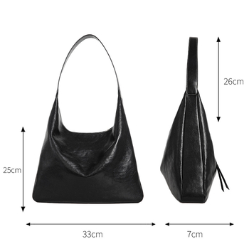 Ženska torbica od prve klase teleće kože, modni retro crossbody, mekana kožna tote, velik kapacitet, svakodnevna torba preko ramena