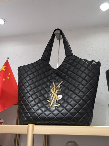 Yangshulin quilted tote torba, velika kapaciteta PU, ručno nošenje