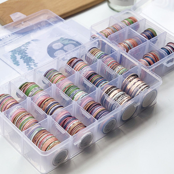 Bleed Line și bandă de hârtie pentru planificator – set drăguț de autocolante decorative cu rame