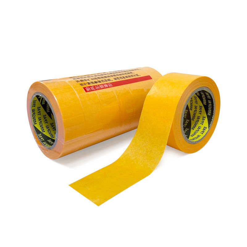 Bandă de mascare din hârtie washi pentru vopsire cu spray și decorare plăci ceramice, aderență înaltă, fără reziduuri de adeziv, 15 m lungime, bază PE.