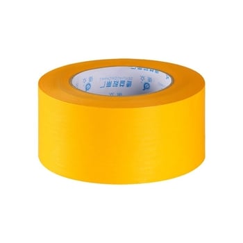 Hârtie de mascare pentru vopsire și bandă de hârtie, rezistentă la temperaturi înalte, galbenă, aderență ridicată, îmbinări decorative, lungime 28 m