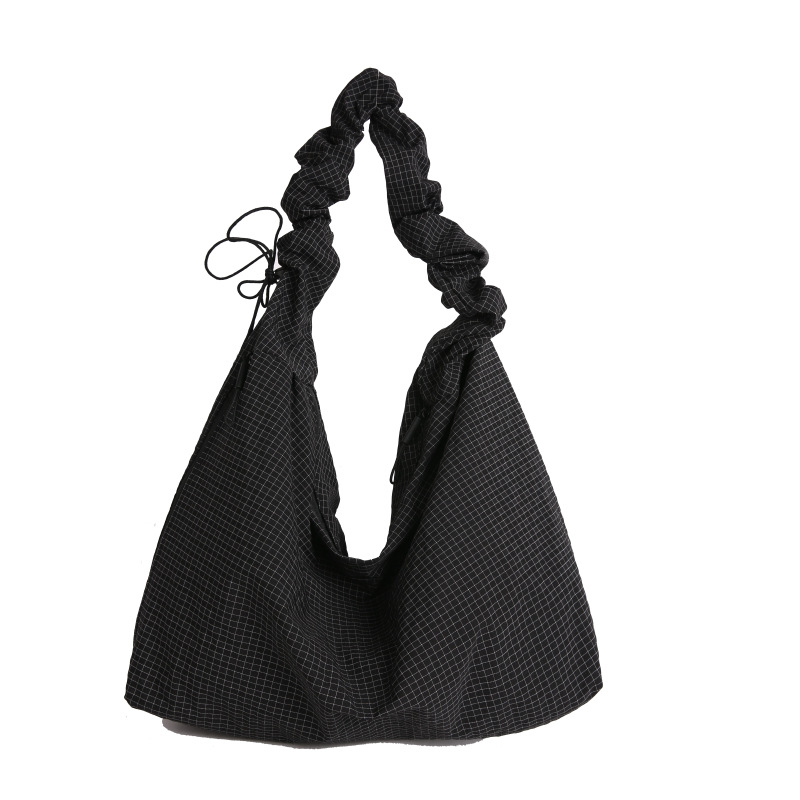 2025 nova ženska Puff torba s kariranim uzorkom, preko ramena i crossbody, velika kapaciteta, tote za svakodnevnu upotrebu, svestran modni cloud bag