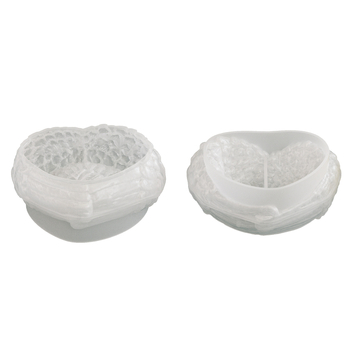 Formă din silicon cu design aripă de pasăre pentru aromaterapie, ipsos și decorațiuni DIY pentru lumânări