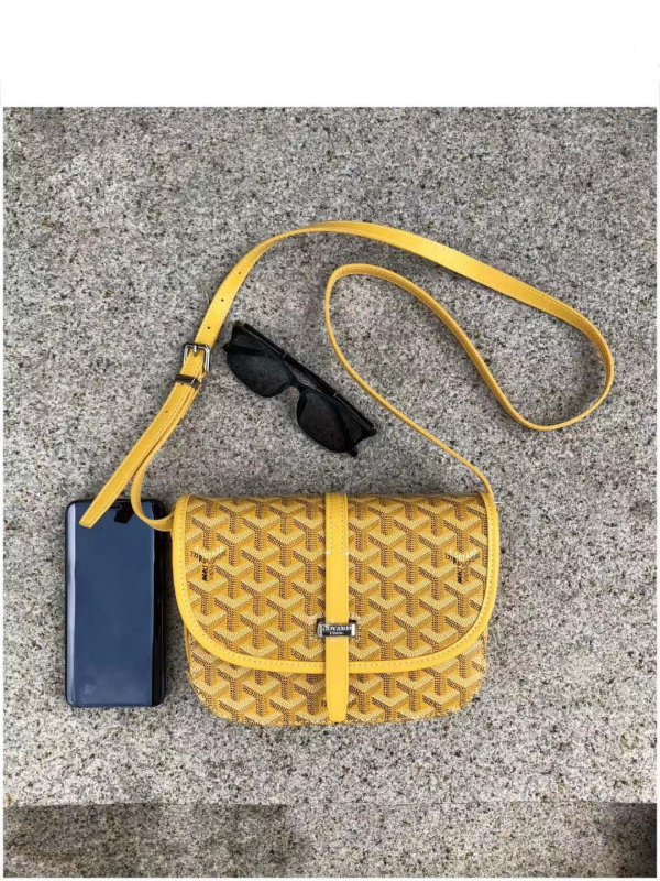 Goya torba s printom dogtooth, Saddle stil, preko ramena, unisex, casual, minimalistička