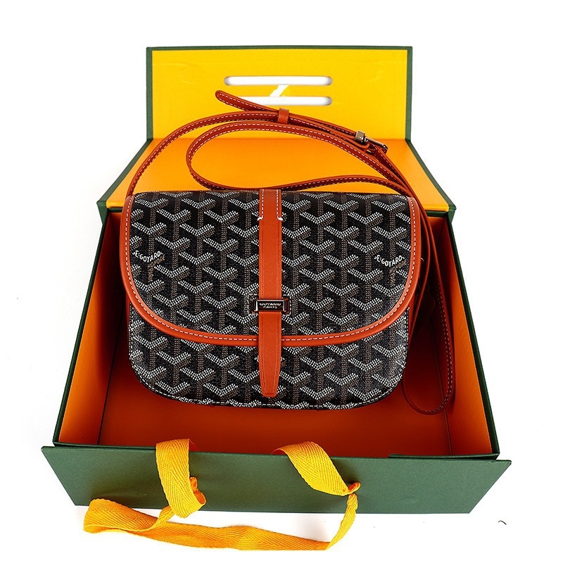 Goya torba s printom dogtooth, Saddle stil, preko ramena, unisex, casual, minimalistička