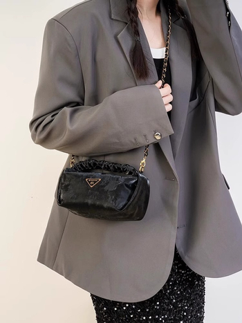 Ženska mini torbica, 2026 novi stil, teksturirani vanjski dio, crossbody torba oblaka, lagana