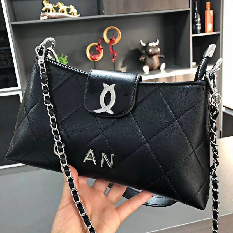 Torba preko ramena s lancem velike kapacitete za žene, nova kolekcija 2024., jesen-zima, crossbody tote
