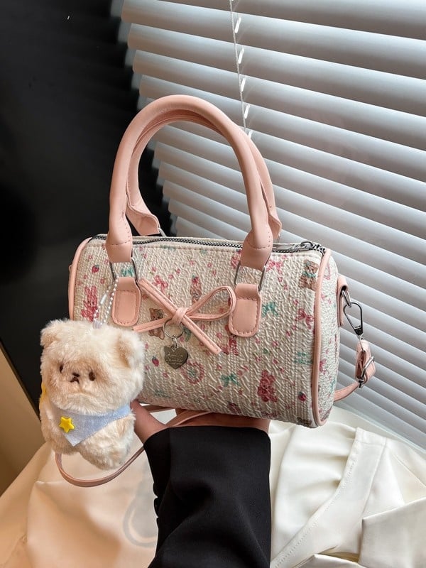 Ženska torba od platna u obliku jastuka, za rame i crossbody, gradski minimalistički stil