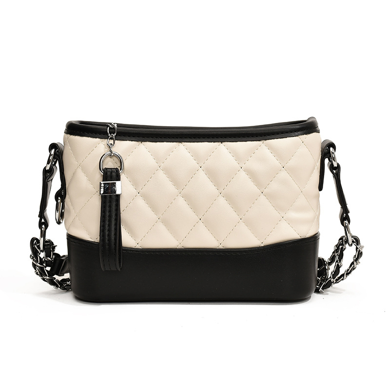 2025 nova moda: torbica s romboidnim šavom i lančanim remenom, mala kvadratna crossbody torba