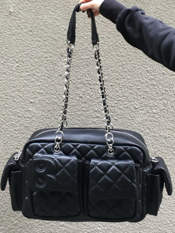 2026 jesen-zima nova kolekcija: crossbody torba s romboidnim uzorkom i višestrukim džepovima, velik kapacitet, minimalistički gradski stil