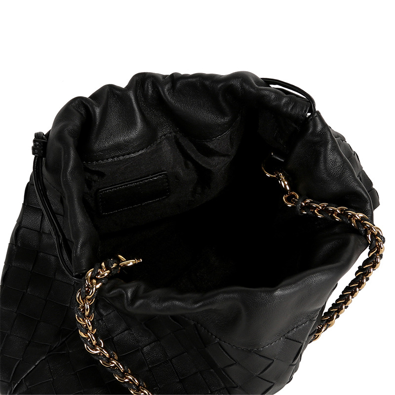 Dustbag torba za jesensko-zimsku sezonu s oblacnom pleteninom, velika kapaciteta, lančana ručka za ramena ili ispod pazuha, Chanel inspirirana ženska moda