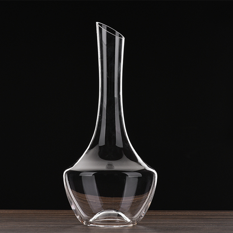 Three Carats Decanter de vin din cristal pentru vin roșu, stil european, dozator de vin pentru uz casnic, capacitate peste 1000 ml