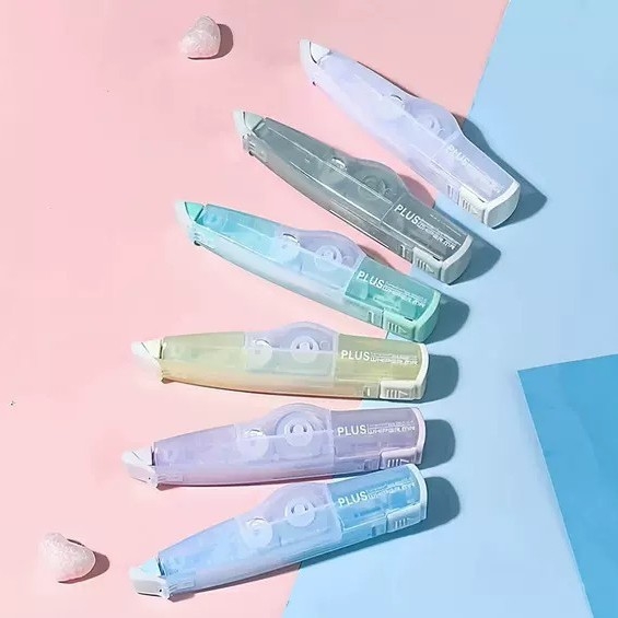 Plus MR ταινία διόρθωσης από τη σειρά Jelly Color, Περιορισμένη Έκδοση, κατάλληλη για μαθητές Δημοτικού και Γυμνασίου, επαναγεμίζεται με ανταλλακτικές γέμισεις