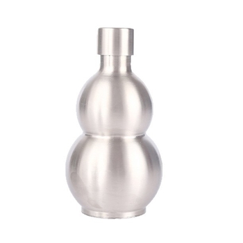 Flacon de vin din oțel inoxidabil, în formă de dovleac, cu un singur strat, 304 oțel inoxidabil, design minimalist