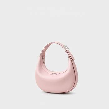 Valódi bőrből készült félhold alakú oldaltáska cipzárral, városi minimalist dizájn, válltáska/crossbody, közepes méret, őszi 2025