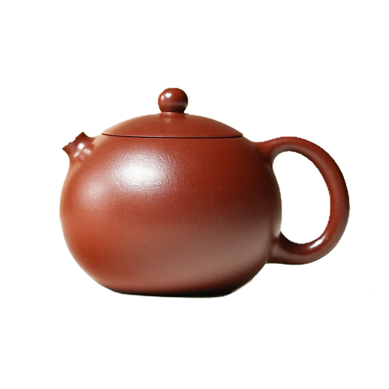 Oală de ceai Yixing din lut purpuriu, design Xi Shi, realizată manual, personalizabilă, 140 ml, accesorii pentru ceremonia ceaiului