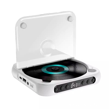 Нов компакт CD плеър 2025, портативен говорител, мини Walkman стил, Bluetooth за ученици