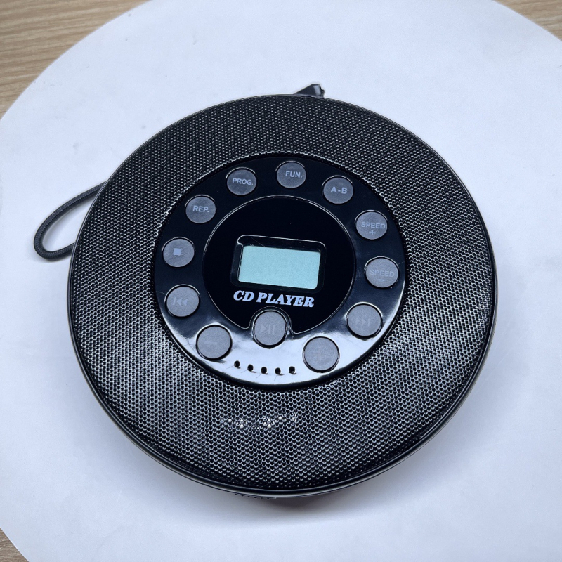 Мултифункционален CD плеър с USB, функция за пренатално образование, двойни стерео говорители, презареждаема батерия