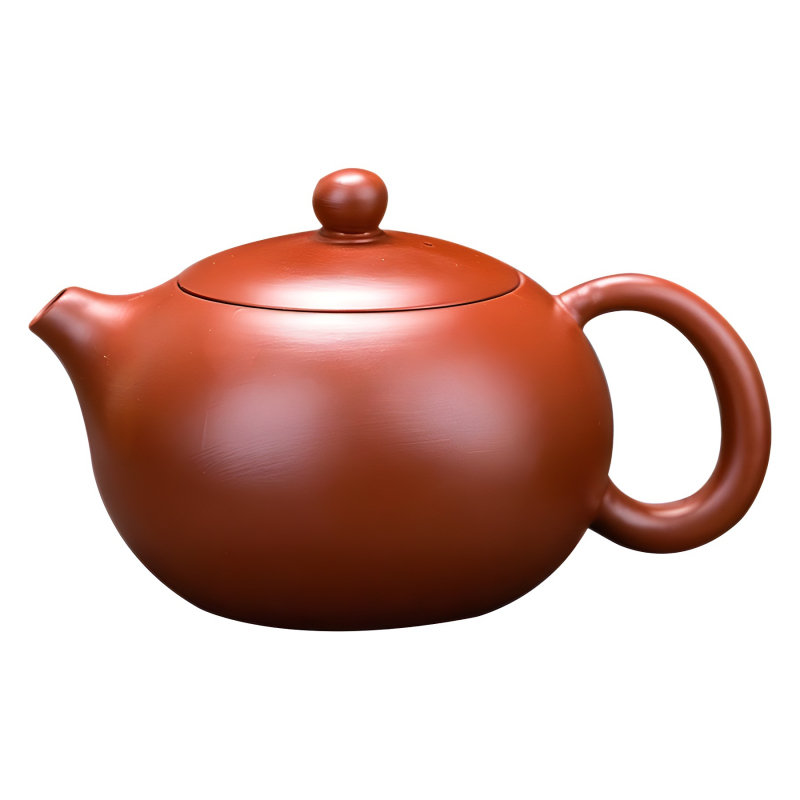 Ceainic Yixing din lut Zisha, semi-meieștrit, gravură logo, ceai Gongfu, stil chinezesc tradițional