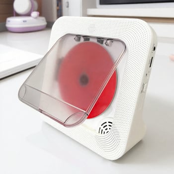 Портативен CD плеър с Bluetooth говорител за обучение по английски, повторител за слушане, вертикален CD плеър MP3