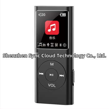 MP4 prehrávač s Bluetooth MP3, 1,44-palcový farebný displej, prenosný s vonkajším reproduktorom a slotom pre TF kartu