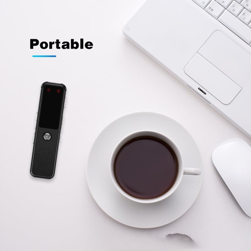 Καταγραφέας με ένα πάτημα και MP3 player — καταγραφή συναντήσεων και φοιτητών