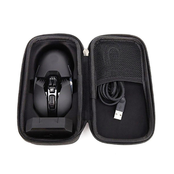 Geantă EVA pentru depozitare mouse gaming – husă cu fermoar, portabilă, antișoc pentru mouse, încărcător și înregistrator