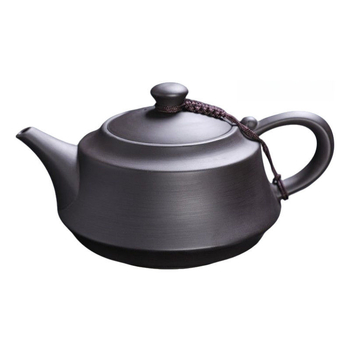 Ceainic lucrat manual din lut purpuriu, cu capacitate mare și filtru cu bilă, design retro-antichizat, pentru casă și birou