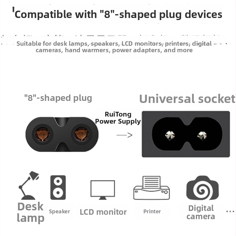 Panda viacúčelový kazetový rekordér s CD/VCD/DVD rádiom a AC napájacím káblom